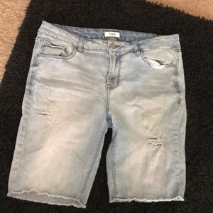 jean shorts